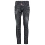 Dsquared2 Washed Distressed Jeans Zwart