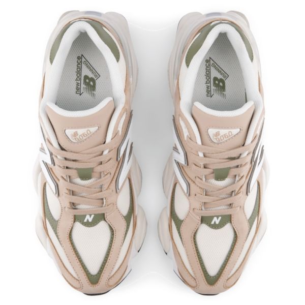 New Balance 9060 Sneaker Beige/Groen - Afbeelding 4